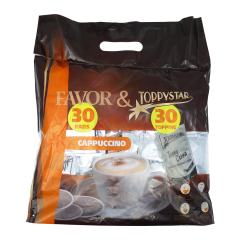 Favor megabeutel cappuccino 30 toppings/30 pads