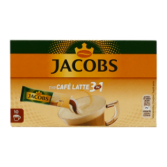Jacobs typ caffé latte 3in1 - 10 sticks / 125 gr.