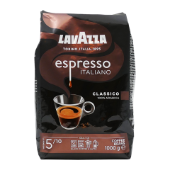 Lavazza espresso italiano classico 100% arabica bonen 1 kg. (01874)