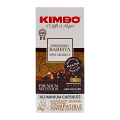 Kimbo espresso barista 100% arabica 10 alu cups (014179)