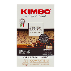 Kimbo espresso barista 100% arabica 30 alu cups (014174)