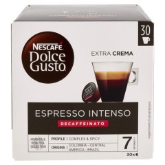 Dolce Gusto XL espresso intenso decaffeinato 30 caps./ 186 gr.